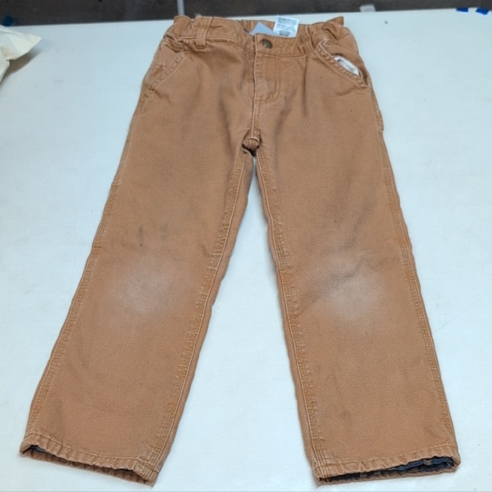 Carhartt Kids Tan Workwear Pants